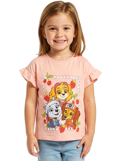 Dsiney Kidz - Character Orange Paw Patrol Stawberries T-Shirt image 4