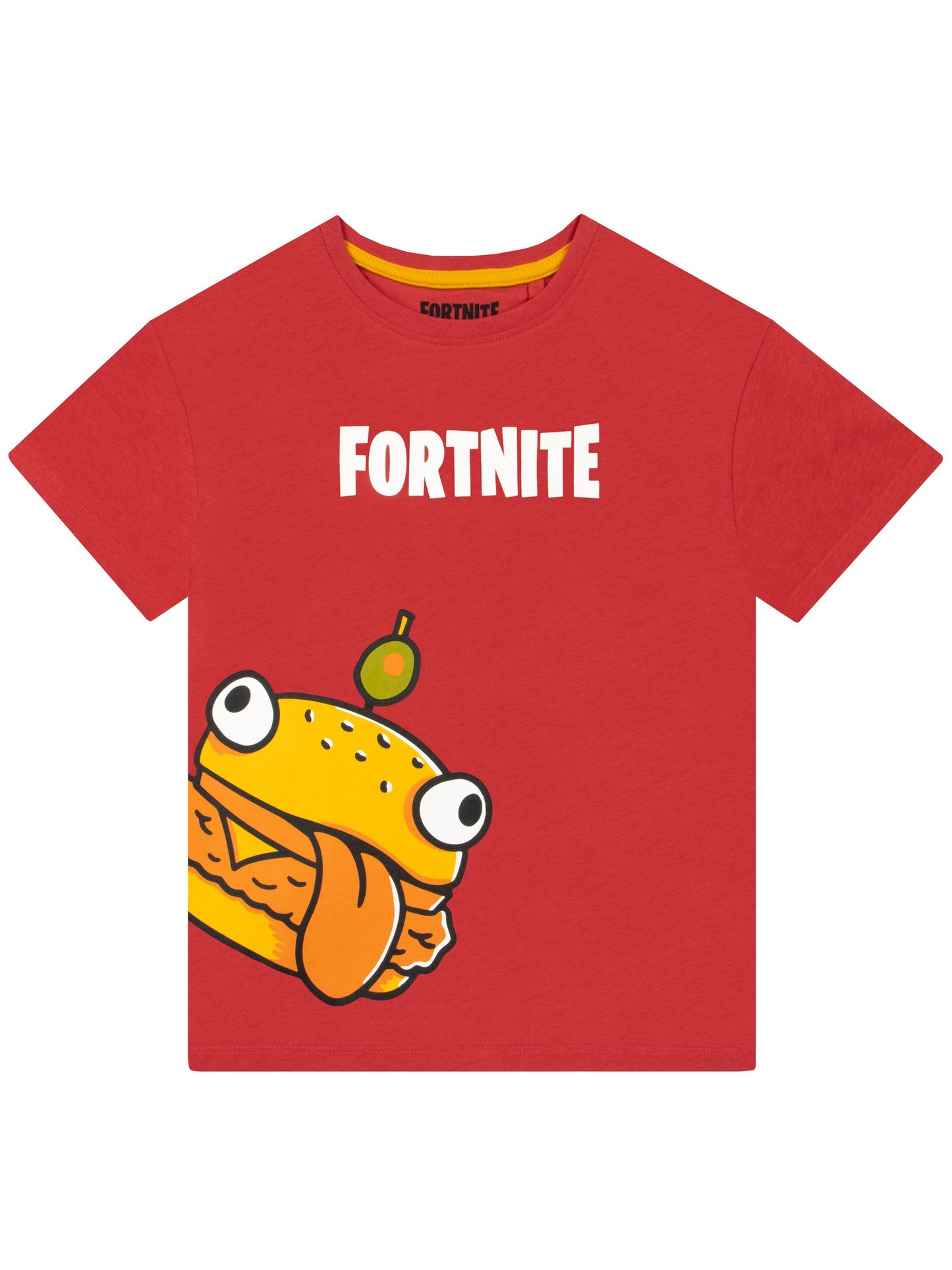 Character Red Fortnite Burger T-Shirt image 5