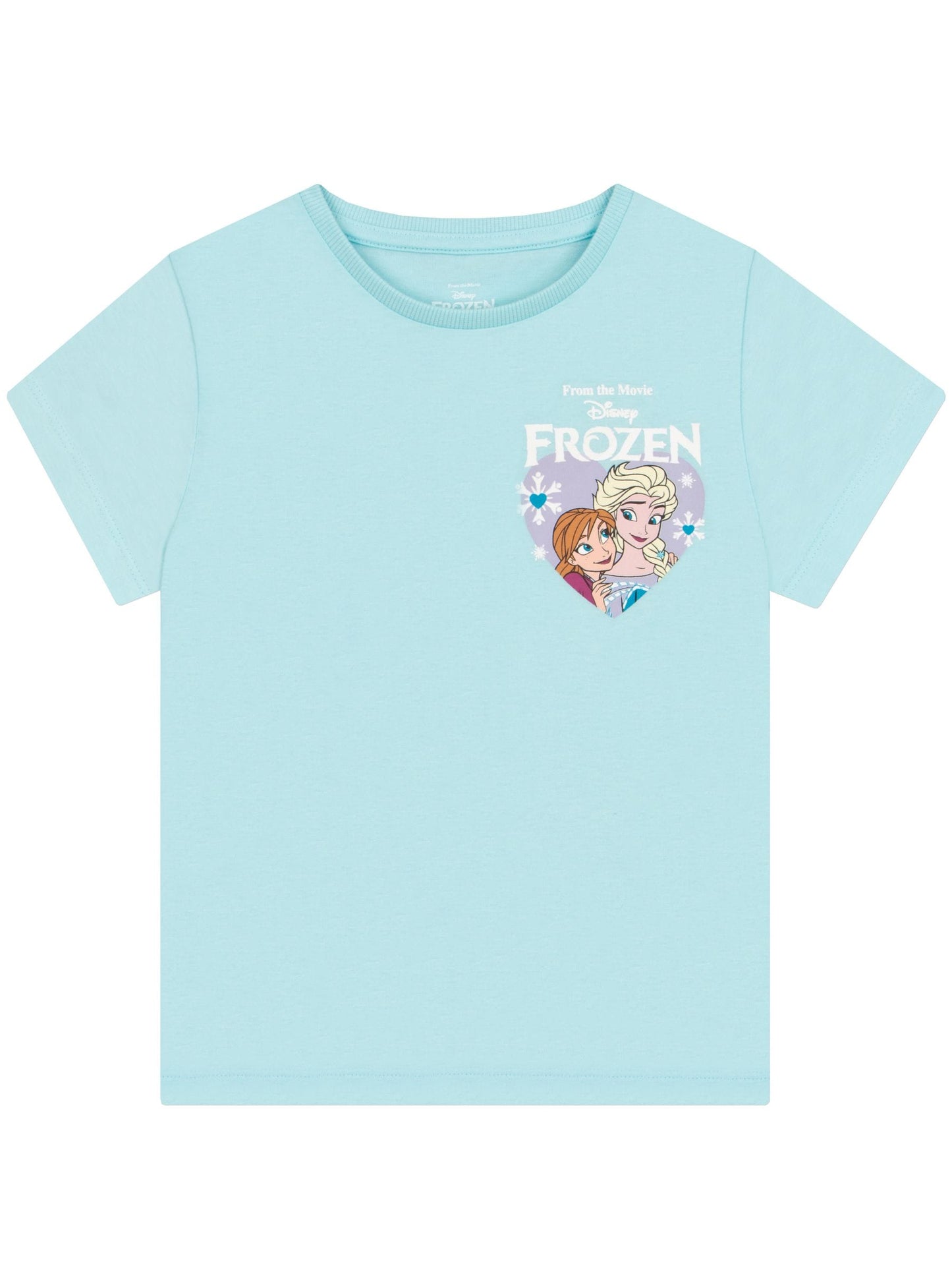 Character Pink Disney Frozen  Anna And Elsa T-Shirts 3 Pack image 2