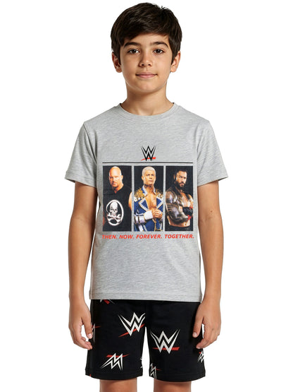 Character Grey WWE Short Pyjamas - image 1