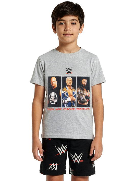 Character Grey WWE Short Pyjamas - image 1