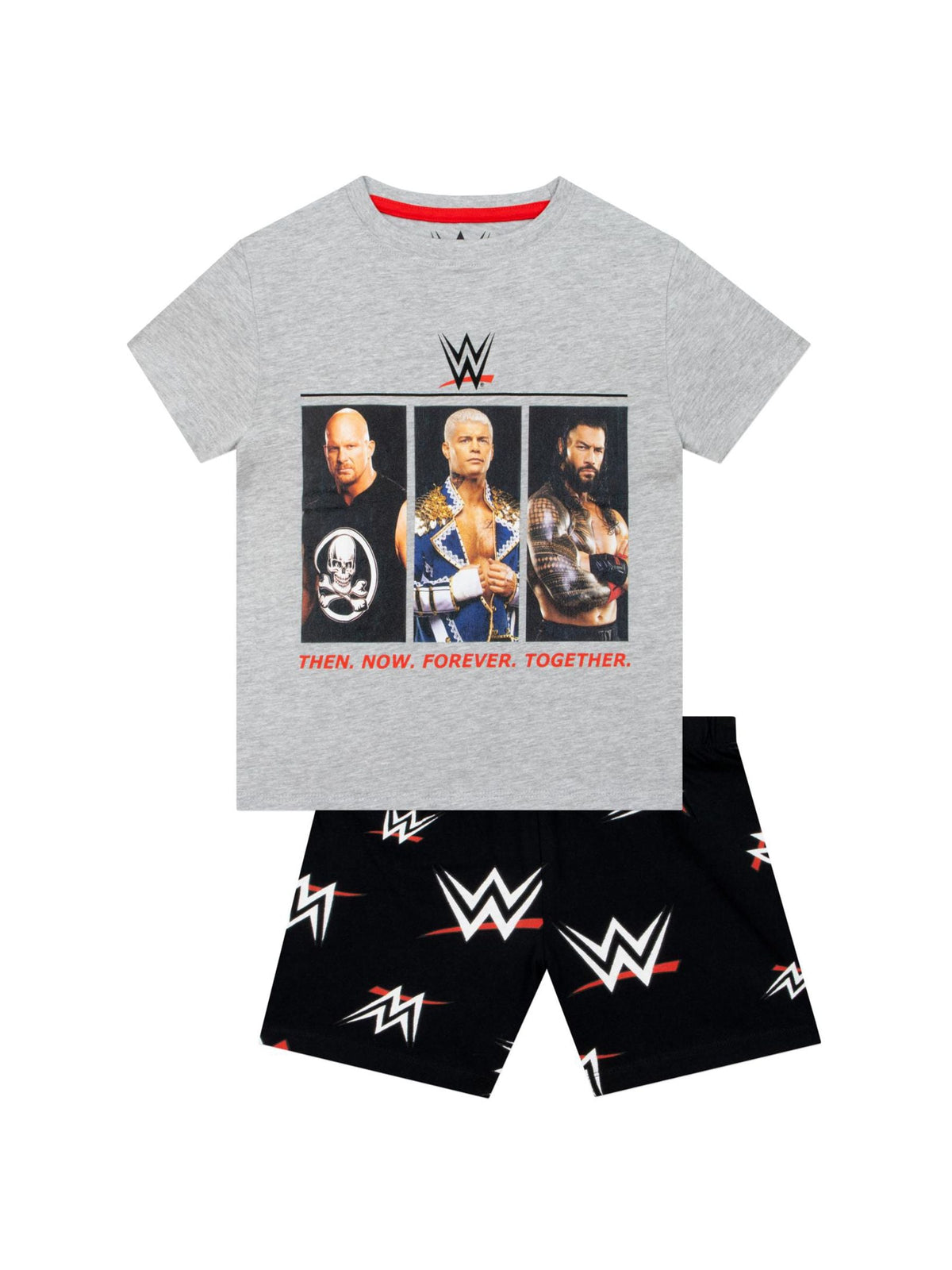 Character Grey WWE Short Pyjamas - image 5