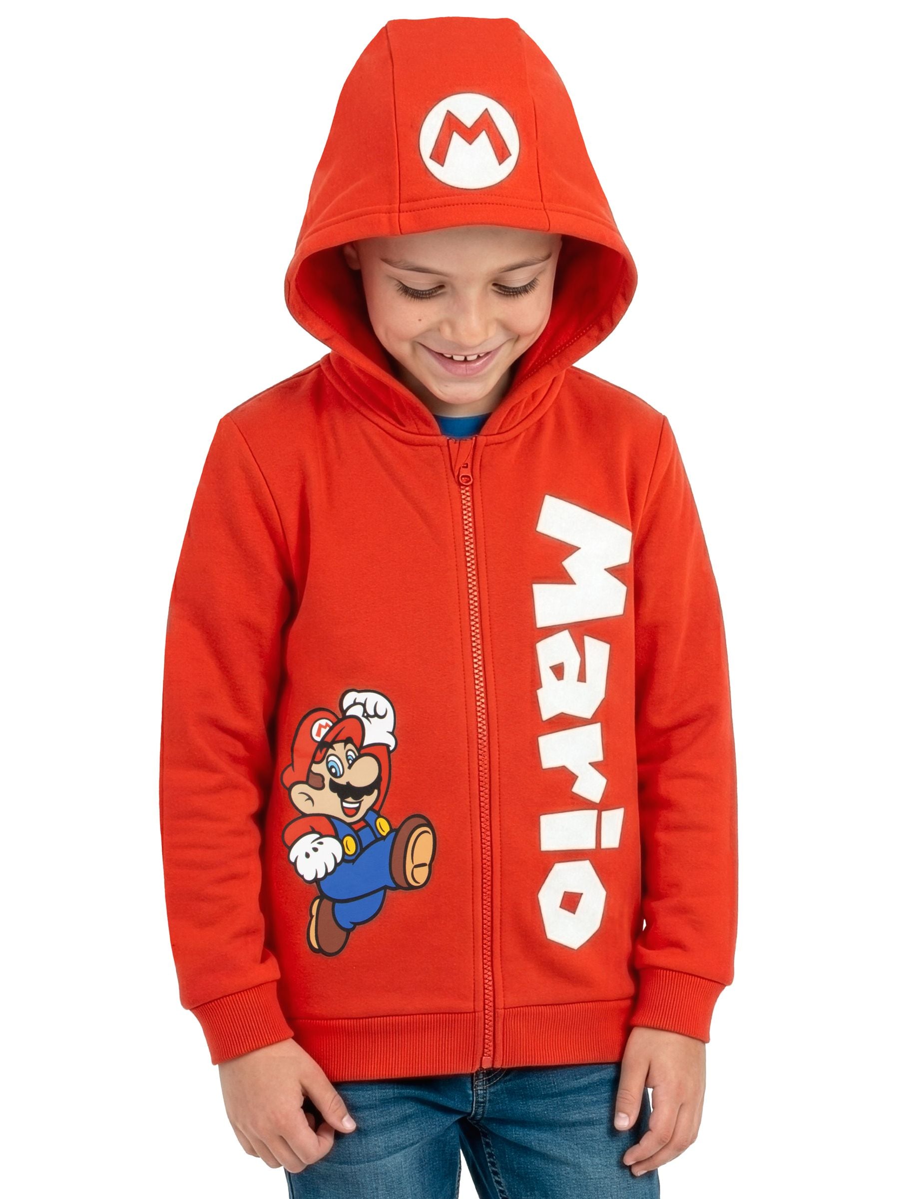 Dsiney Kidz - Character Red Super Mario Zip Through Hoodie image 4