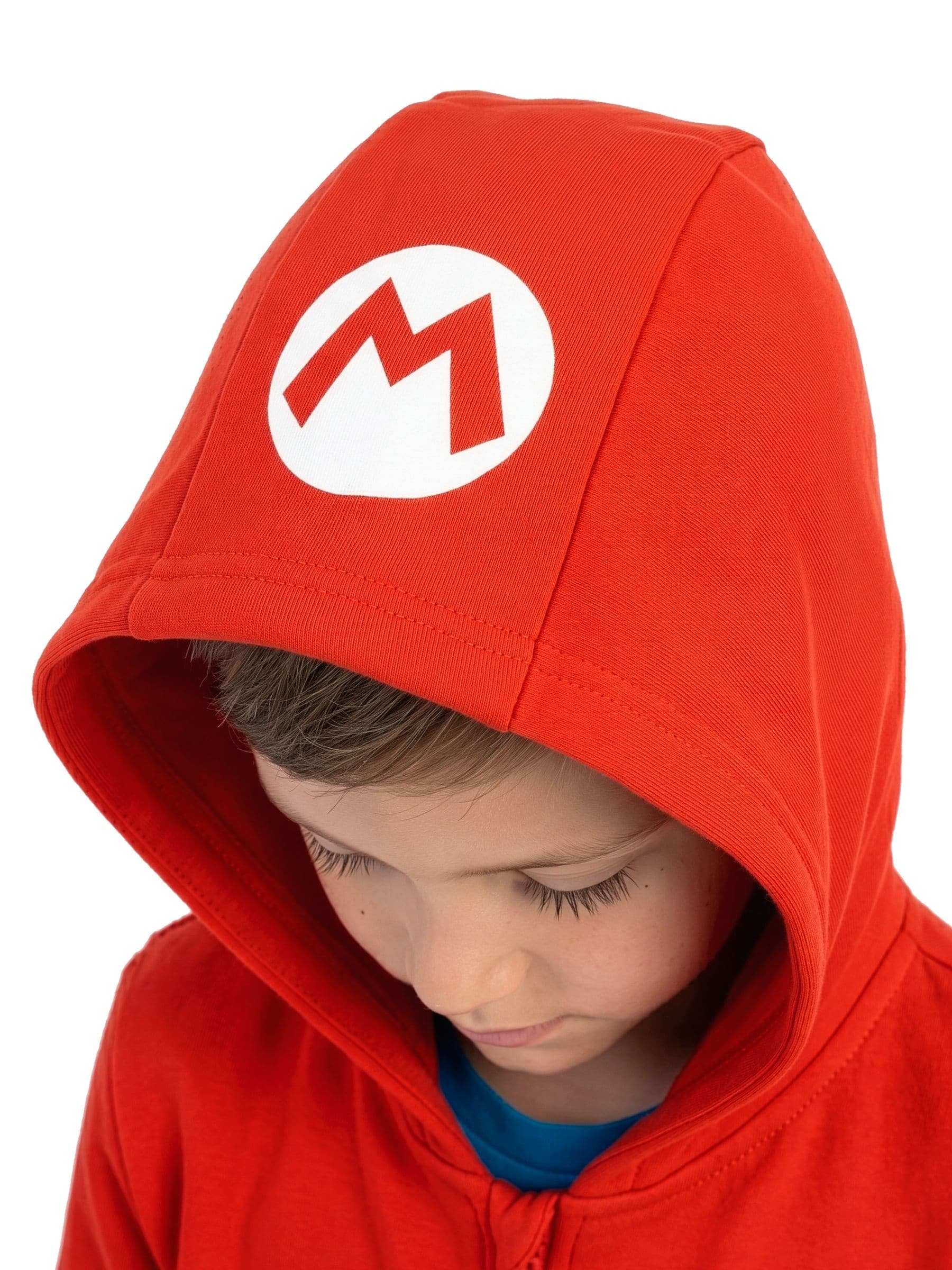 Dsiney Kidz - Character Red Super Mario Zip Through Hoodie image 5