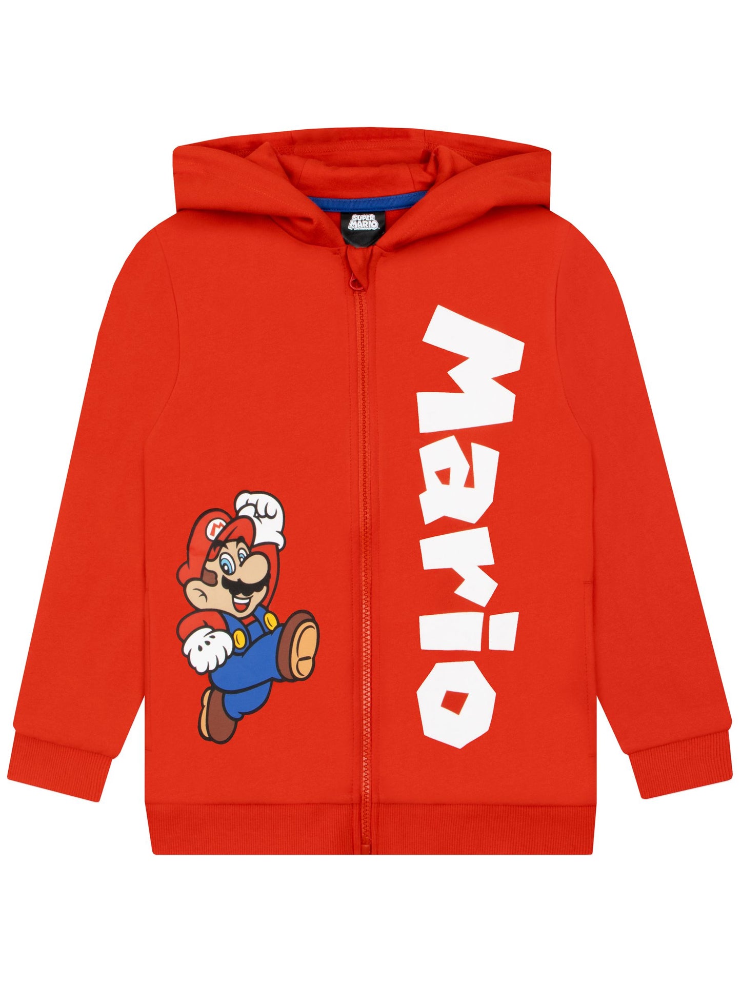 Dsiney Kidz - Character Red Super Mario Zip Through Hoodie image 6
