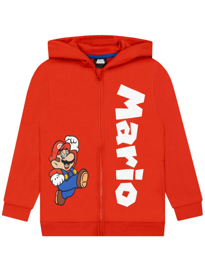 Dsiney Kidz - Character Red Super Mario Zip Through Hoodie image 6