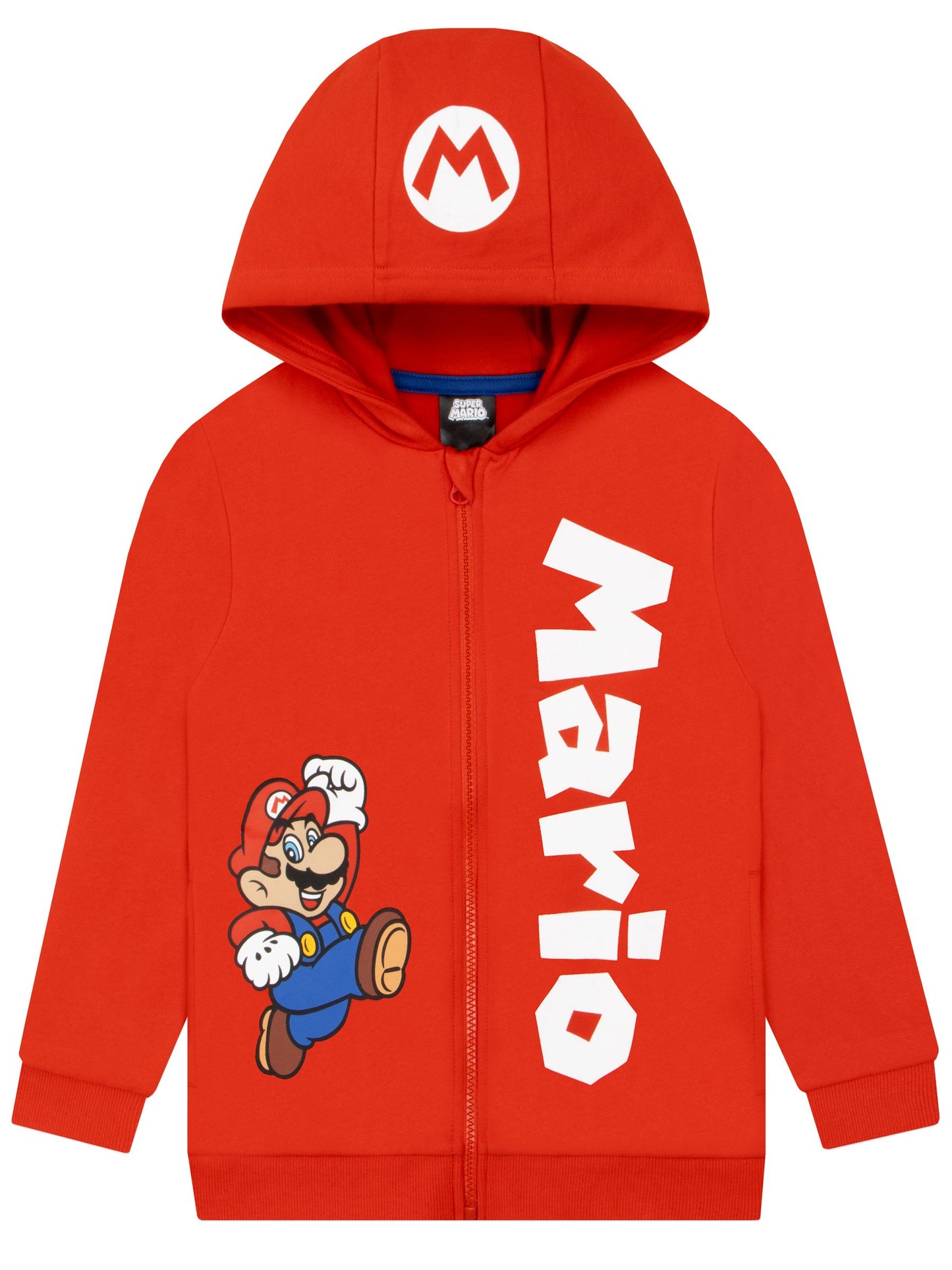 Dsiney Kidz - Character Red Super Mario Zip Through Hoodie image 8