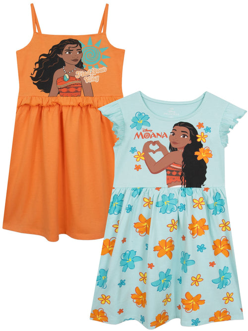 Dsiney Kidz - Character Blue Disney Moana Dresses 2 Pack image 1