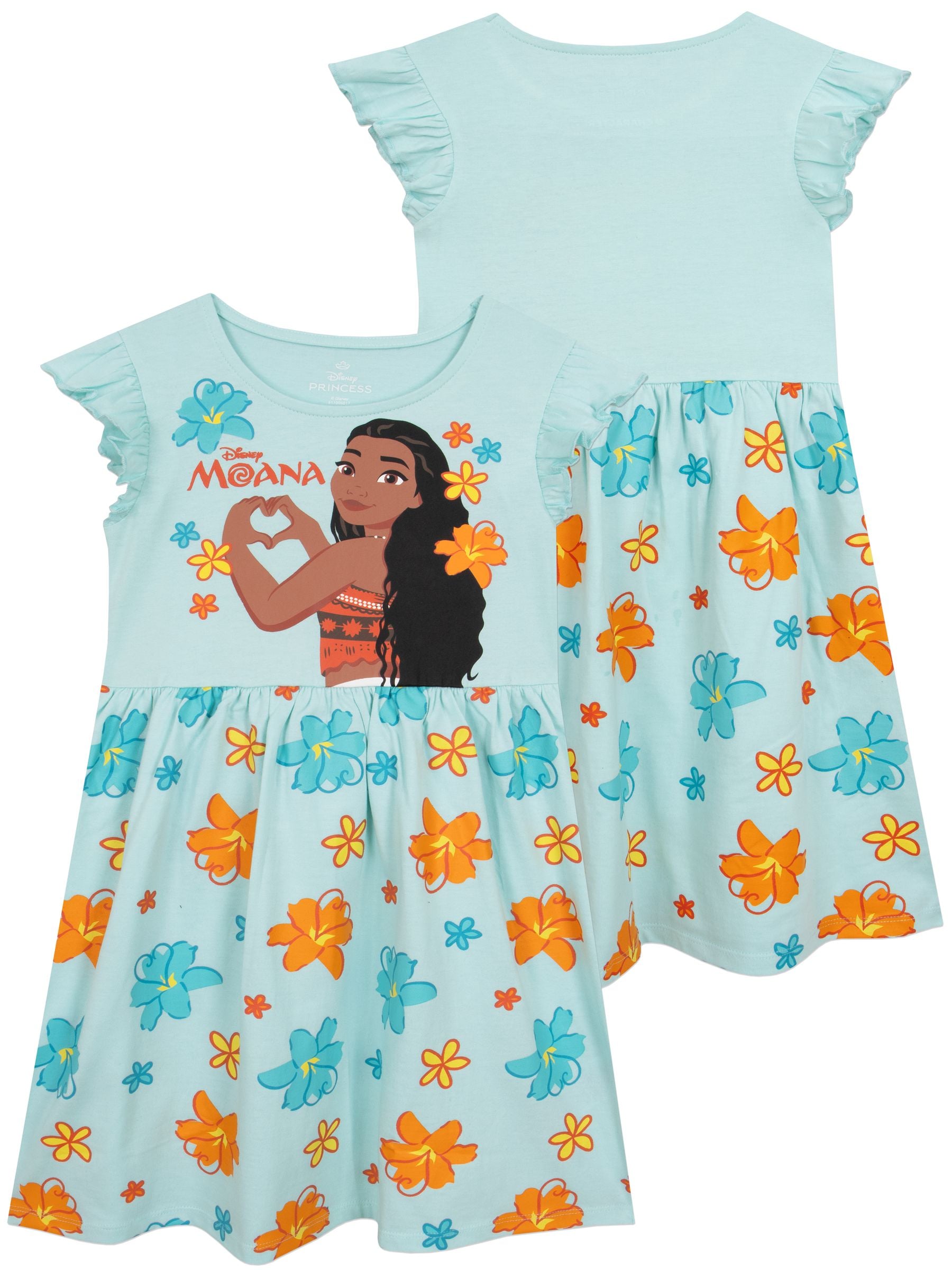 Dsiney Kidz - Character Blue Disney Moana Dresses 2 Pack image 4