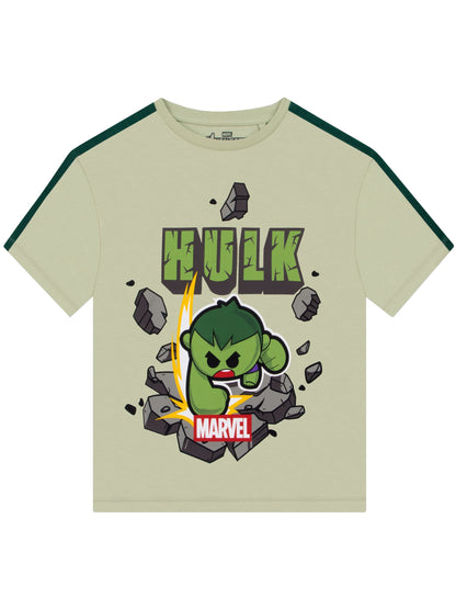 Dsiney Kidz - Character Green Marvel The Incredible Hulk T-Shirt image 1