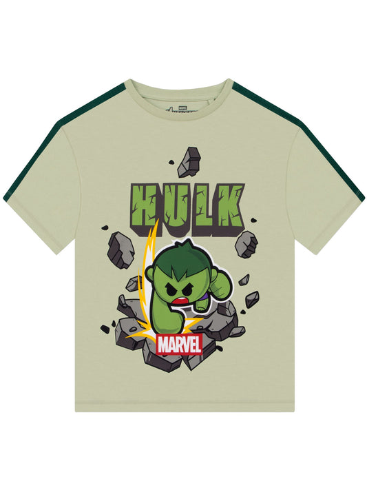 Dsiney Kidz - Character Green Marvel The Incredible Hulk T-Shirt image 1