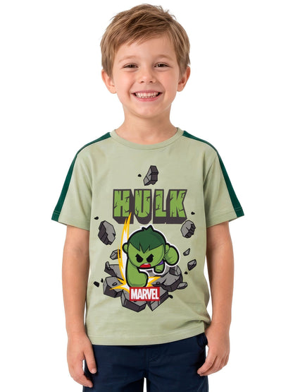 Dsiney Kidz - Character Green Marvel The Incredible Hulk T-Shirt image 4