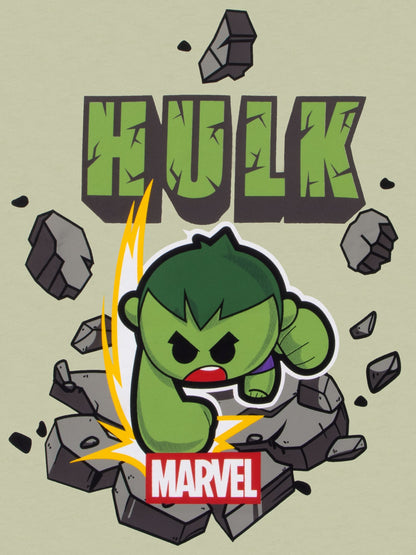 Dsiney Kidz - Character Green Marvel The Incredible Hulk T-Shirt image 8
