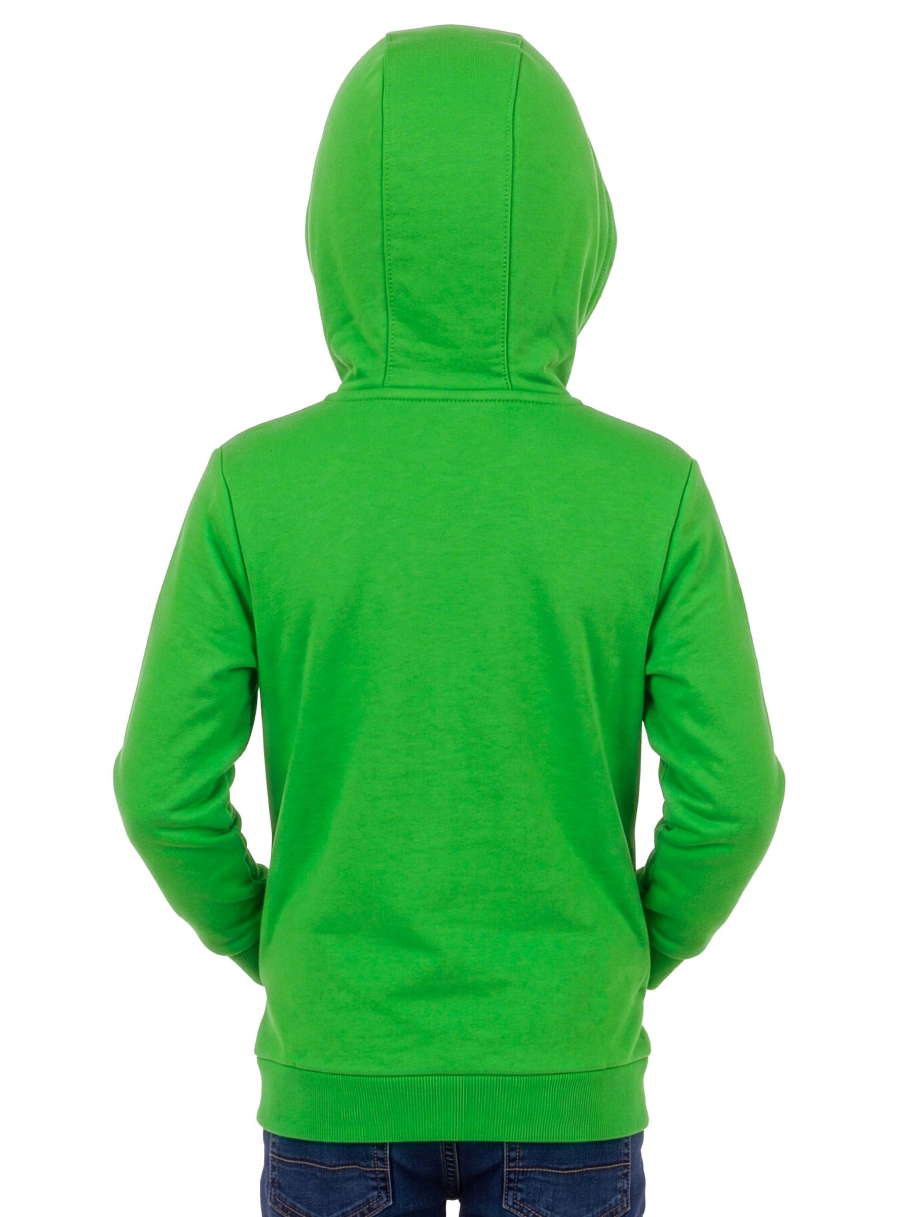 Dsiney Kidz - Character Green Super Mario Zip Through Hoodie Luigi image 3