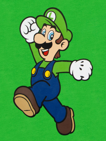 Dsiney Kidz - Character Green Super Mario Zip Through Hoodie Luigi image 7