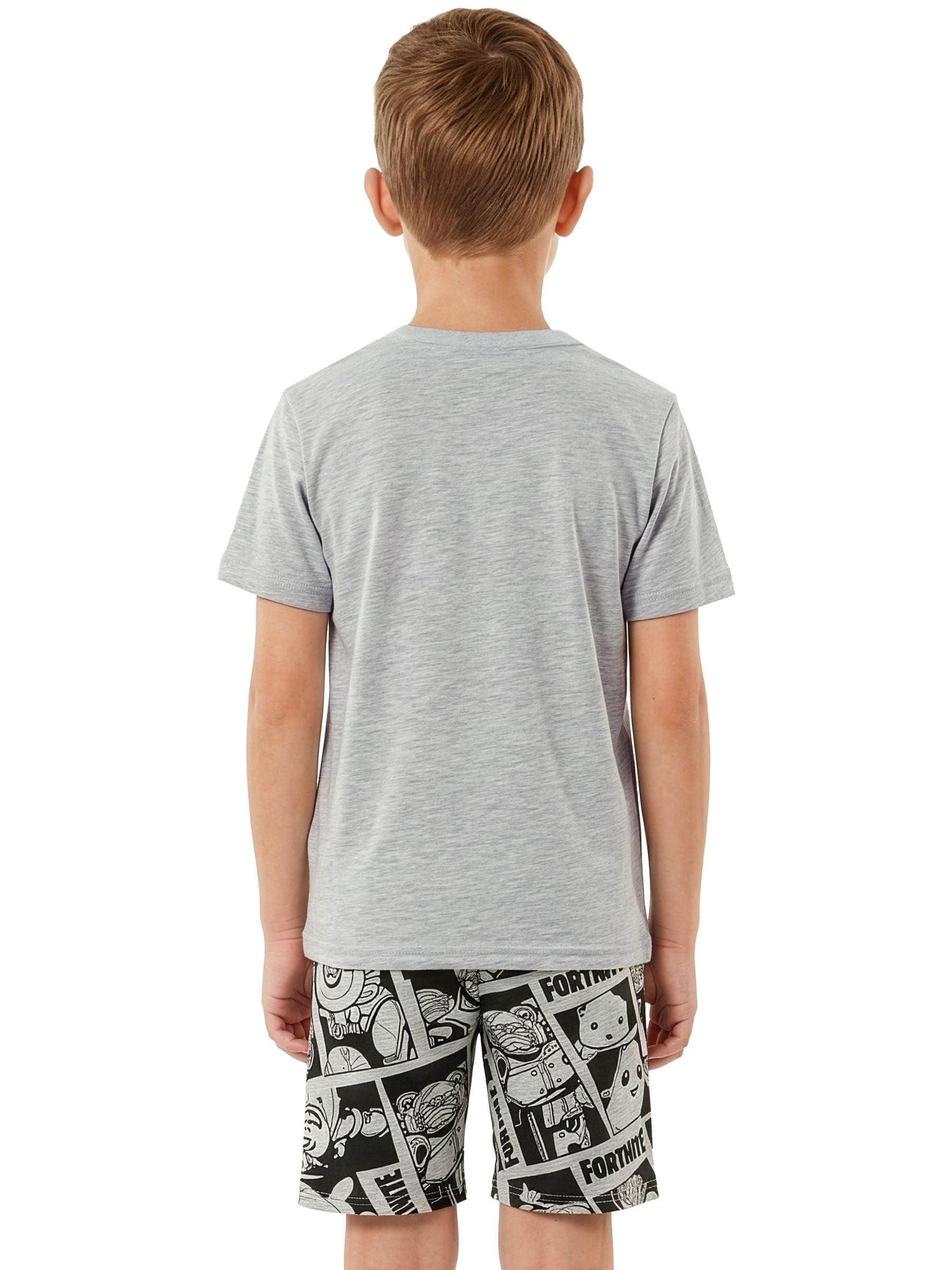 Dsiney Kidz - Character Grey Fortnite Short Pyjamas image 2