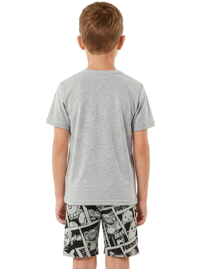 Dsiney Kidz - Character Grey Fortnite Short Pyjamas image 2