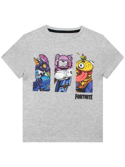 Dsiney Kidz - Character Grey Fortnite Short Pyjamas image 6