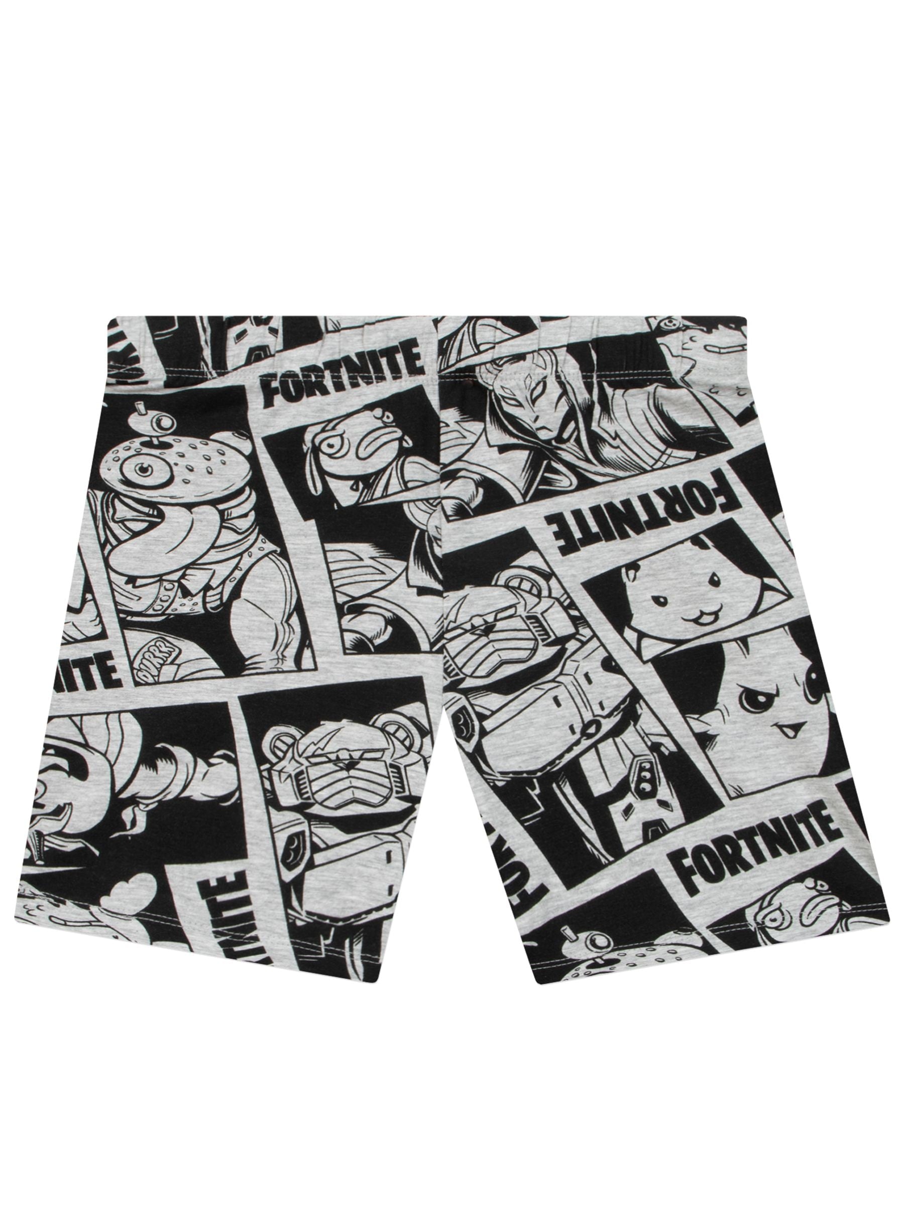 Dsiney Kidz - Character Grey Fortnite Short Pyjamas image 8