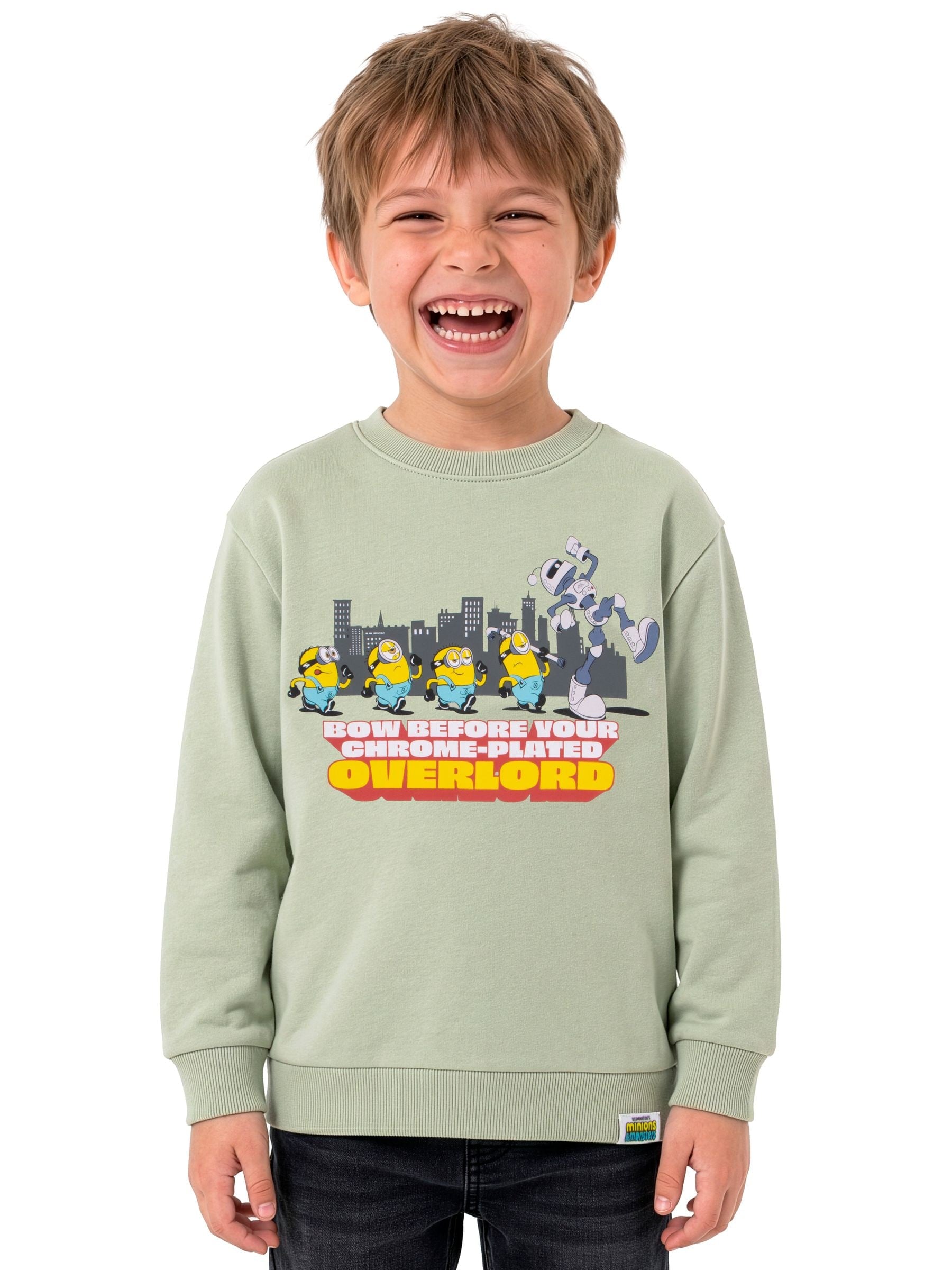 Dsiney Kidz - Character Green Minions Sweatshirt image 5