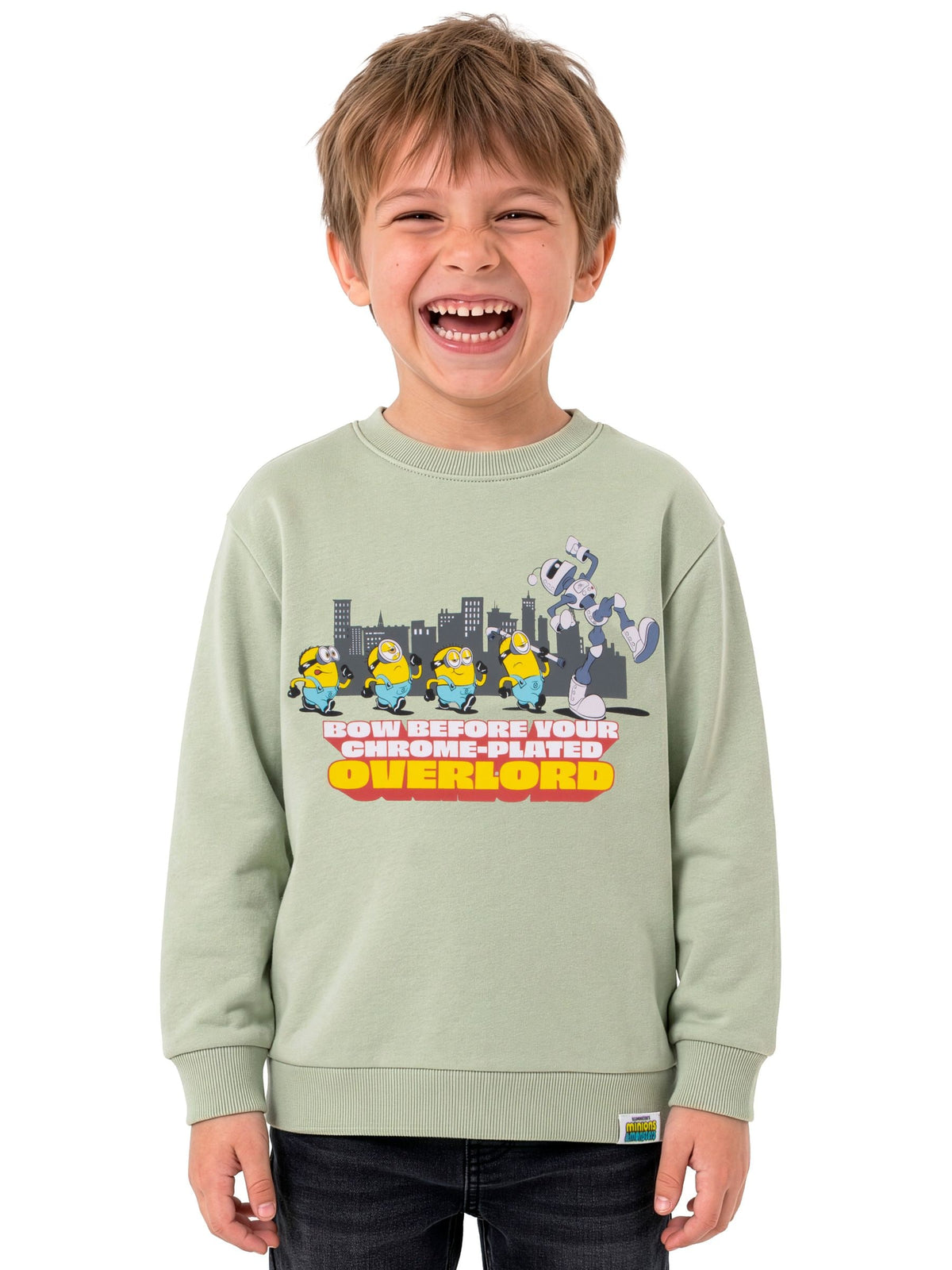 Dsiney Kidz - Character Green Minions Sweatshirt image 5