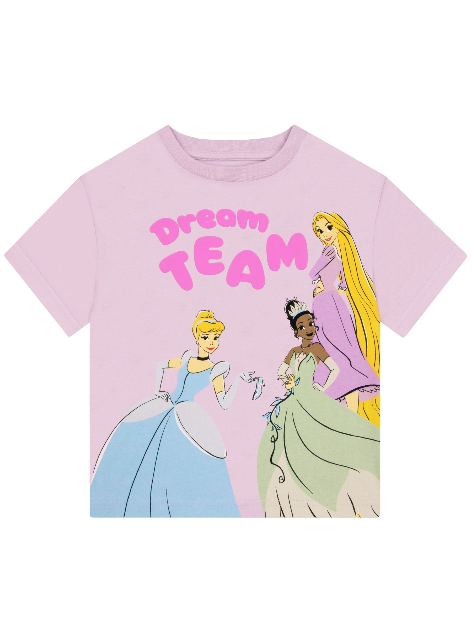 Dsiney Kidz - Character Purple Disney Princess T-Shirt Ariel, Jasmine And Belle image 2