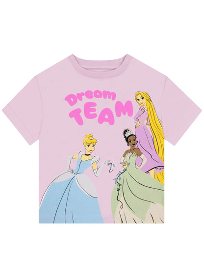 Dsiney Kidz - Character Purple Disney Princess T-Shirt Ariel, Jasmine And Belle image 2