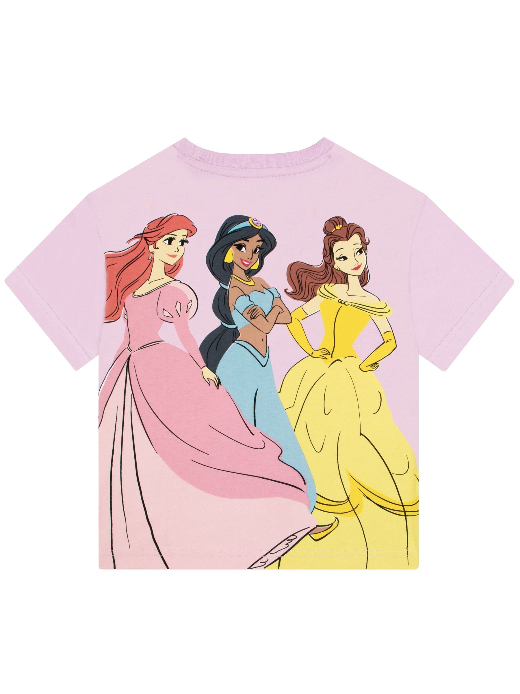 Dsiney Kidz - Character Purple Disney Princess T-Shirt Ariel, Jasmine And Belle image 4