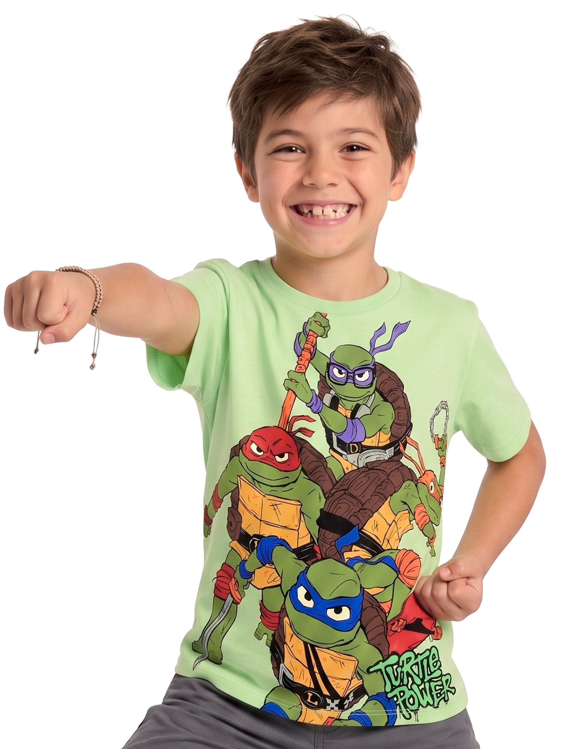 Dsiney Kidz - Character Green Teenage Mutant Ninja Turtles T-Shirt image 4