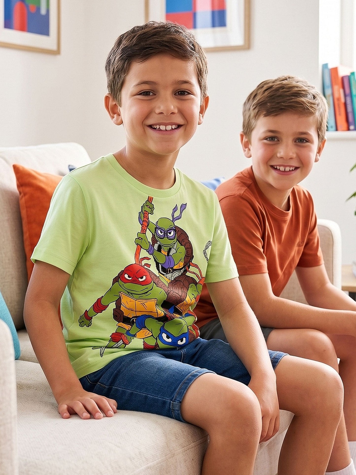 Dsiney Kidz - Character Green Teenage Mutant Ninja Turtles T-Shirt image 6