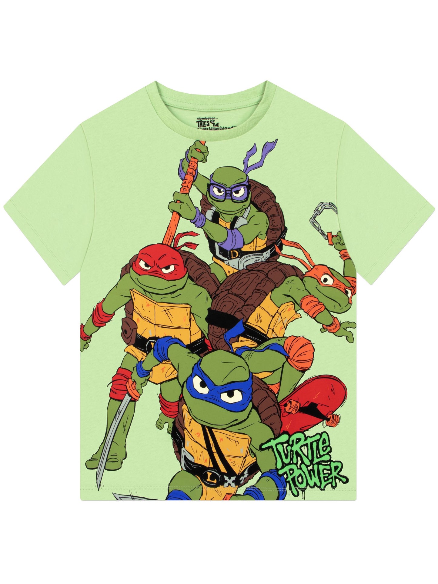 Dsiney Kidz - Character Green Teenage Mutant Ninja Turtles T-Shirt image 7