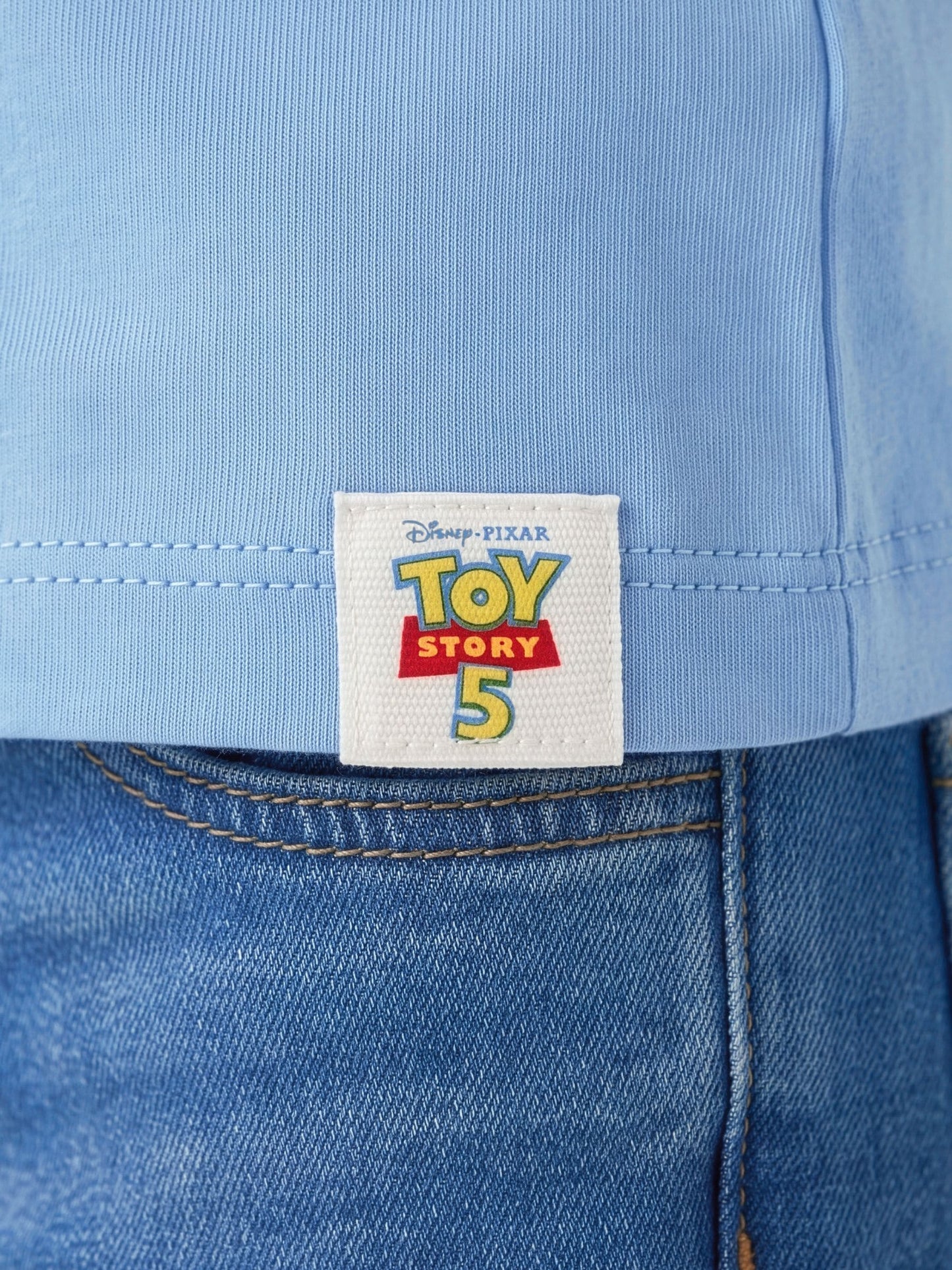Character Blue Disney Toy Story T-Shirt Woody And Jessie image 5