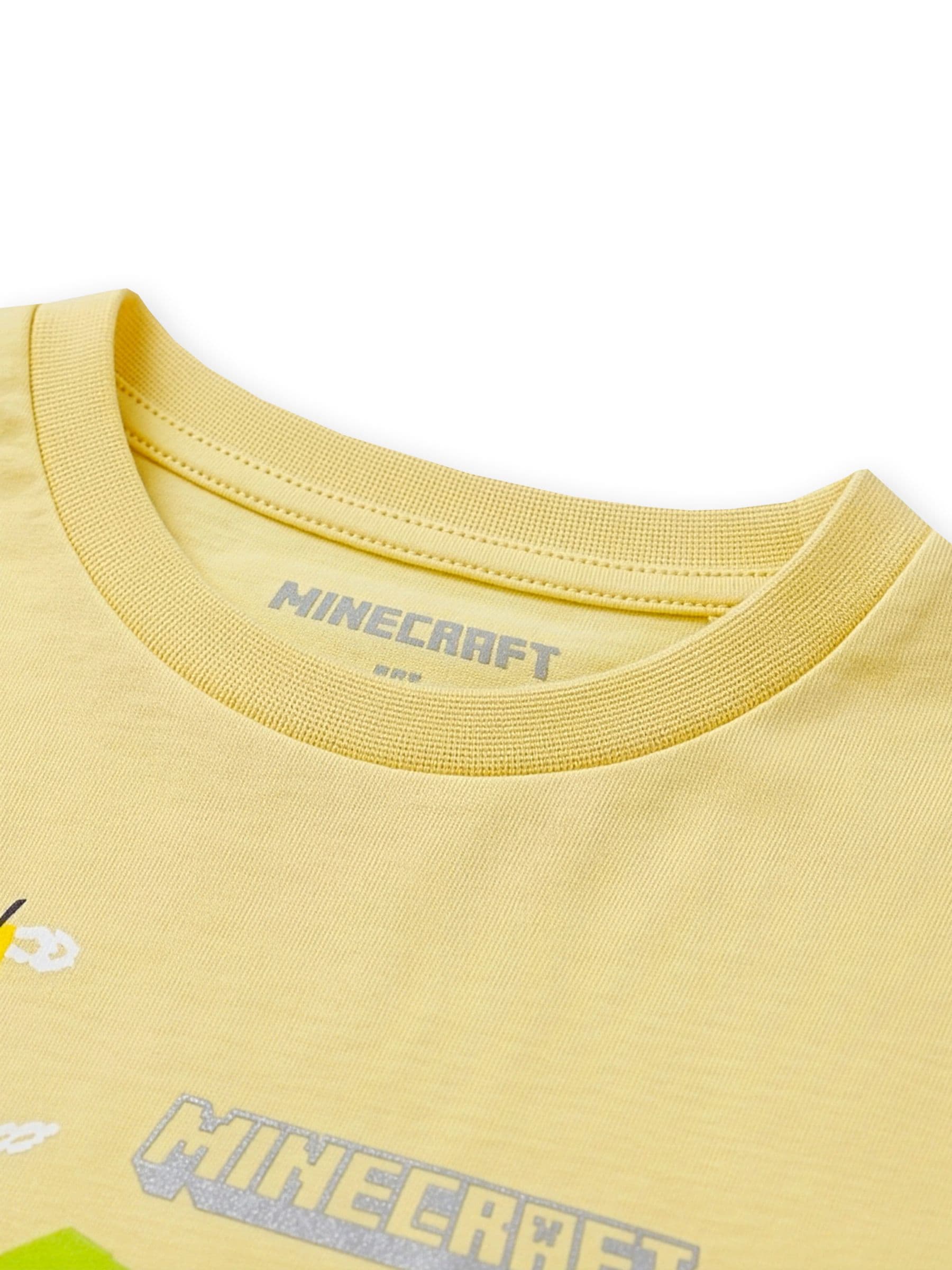Character Yellow Minecraft Creeper Gaming T-Shirt image 8