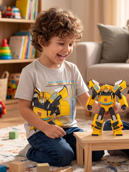 Dsiney Kidz - Character Grey Transformers Bumble Bee T-Shirt image 6