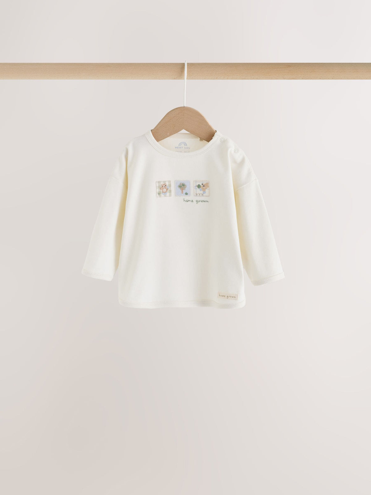 Blue/Cream Bertie Bear Top and Leggings 6 Piece Set (0mths-3yrs) - image 2