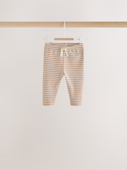 Blue/Cream Bertie Bear Top and Leggings 6 Piece Set (0mths-3yrs) - image 5