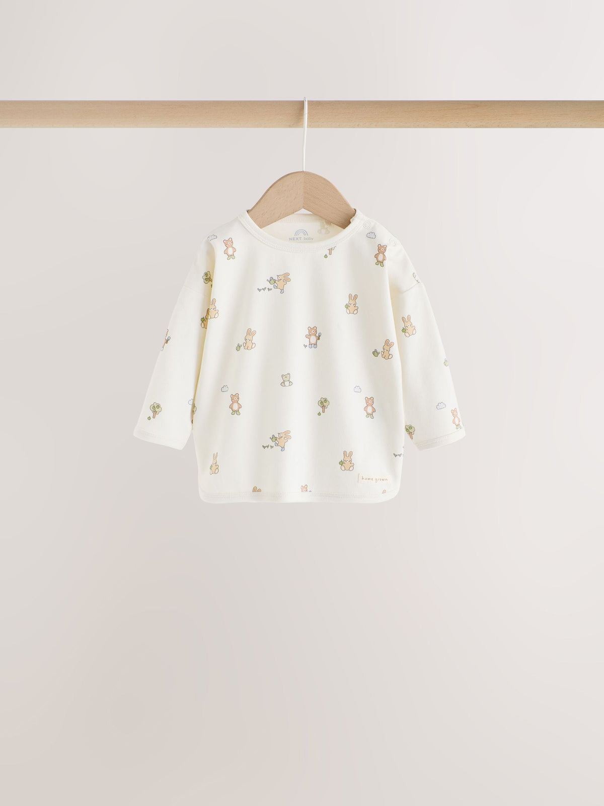 Blue/Cream Bertie Bear Top and Leggings 6 Piece Set (0mths-3yrs) - image 6