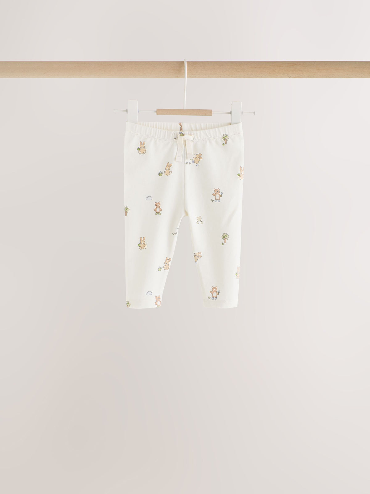 Blue/Cream Bertie Bear Top and Leggings 6 Piece Set (0mths-3yrs) - image 7