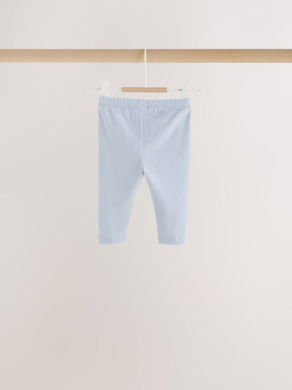 Blue/Cream Bertie Bear Top and Leggings 6 Piece Set (0mths-3yrs) - image 9
