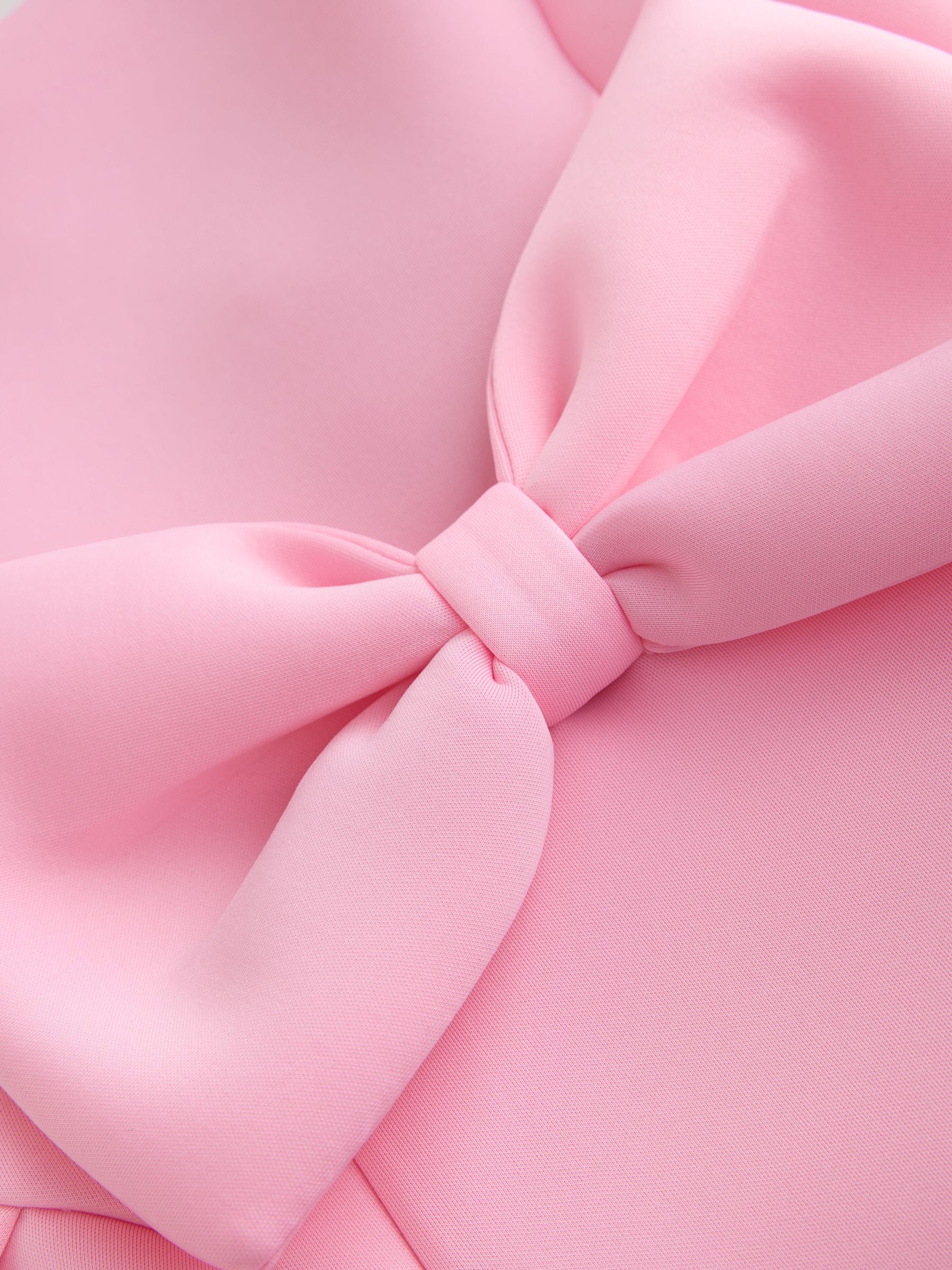 Dsiney Kidz - Pink Scuba Bow Occasion Dress (3-16yrs) image 3