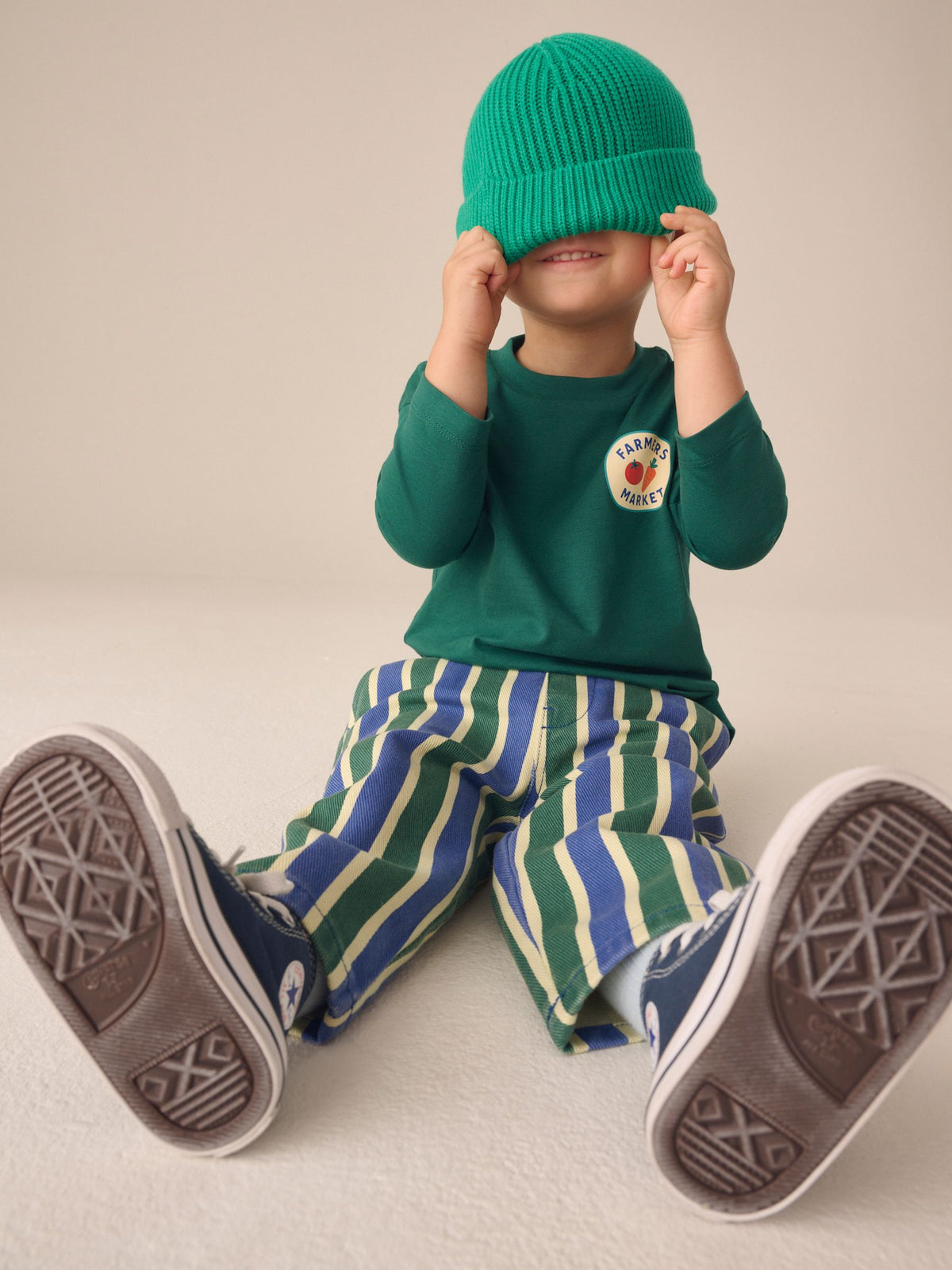 Teal Blue Long Sleeve Top and Trousers Set (3mths-7yrs) - image 3