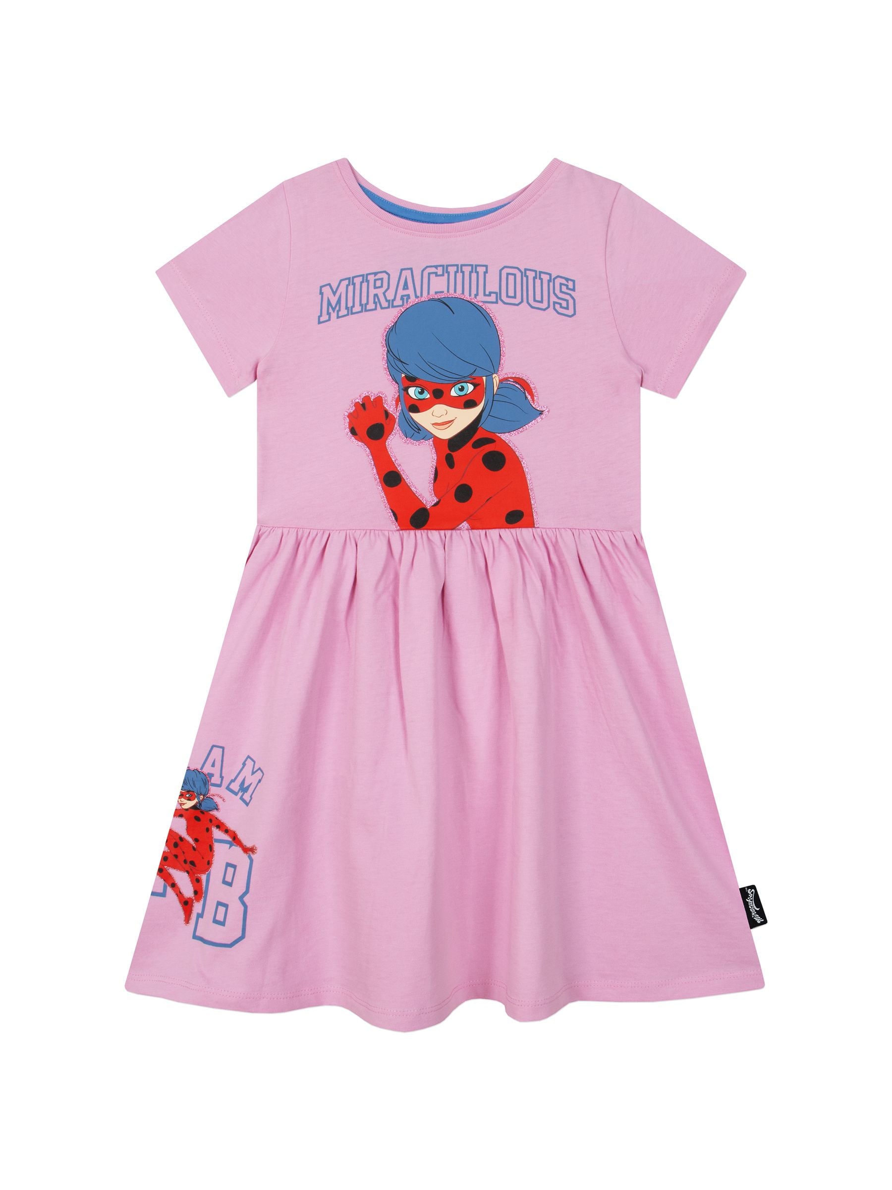 Character Pink Miraculous Ladybug Dress image 1