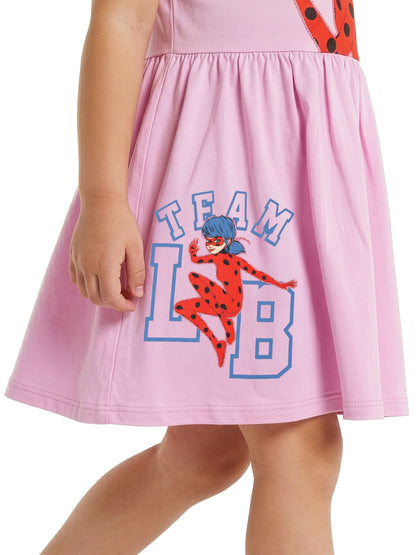 Character Pink Miraculous Ladybug Dress image 6