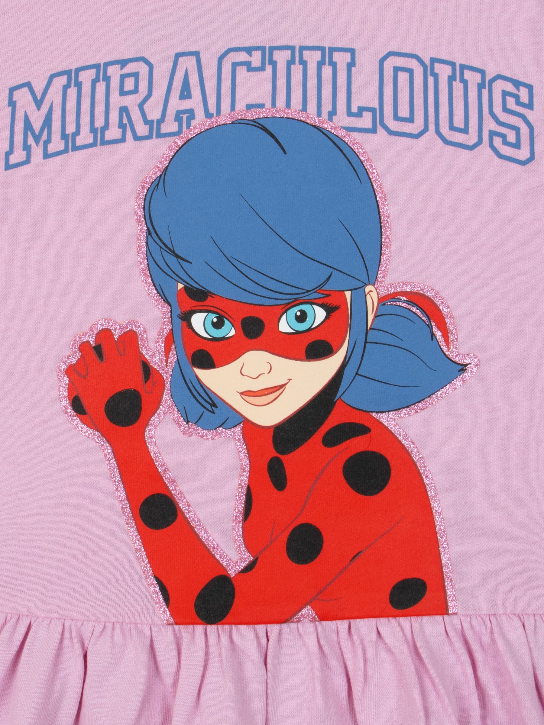 Character Pink Miraculous Ladybug Dress image 9