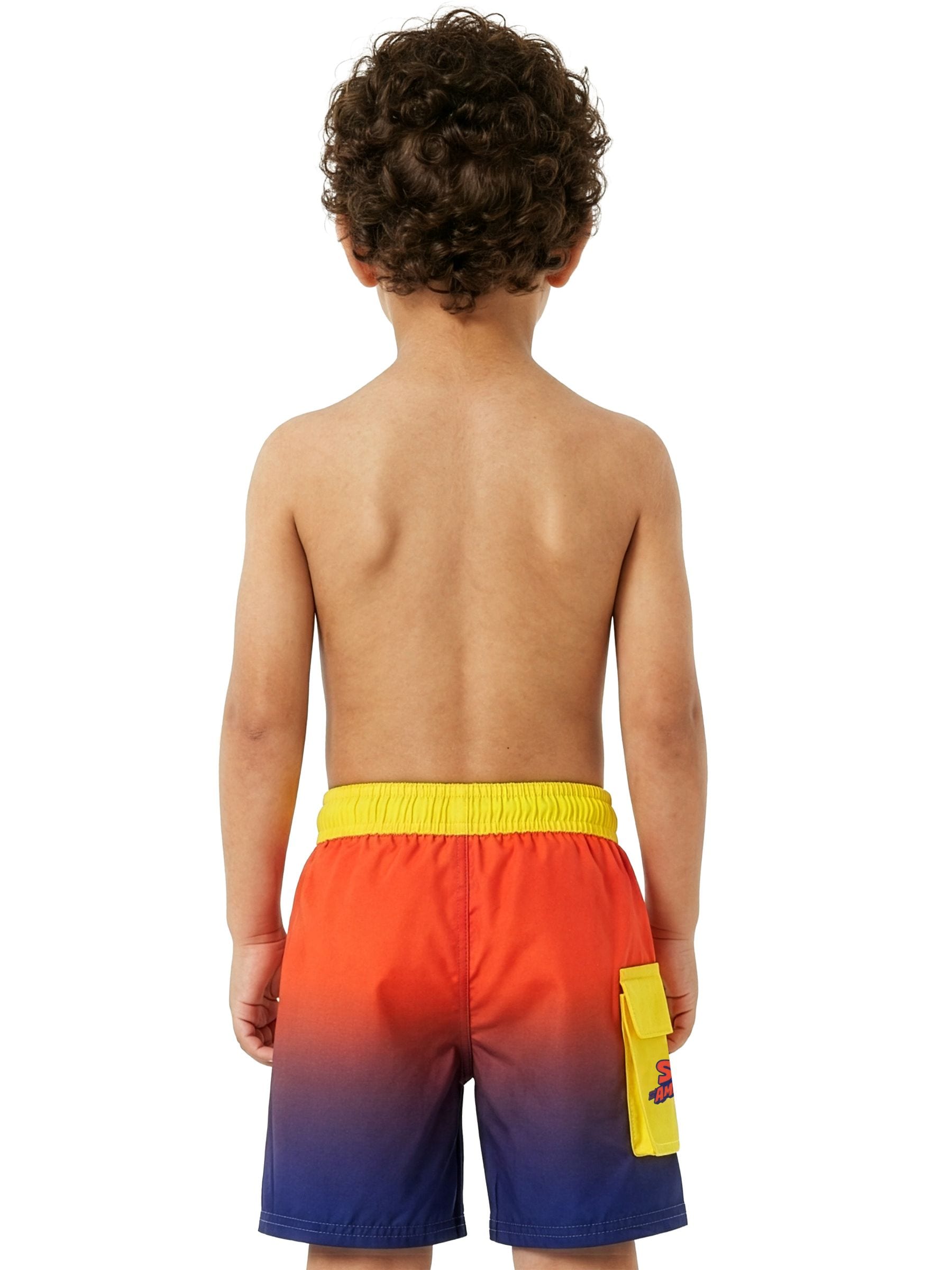 Character Red Marvel Spidey And His Amazing Friends Swimming Trunks image 3