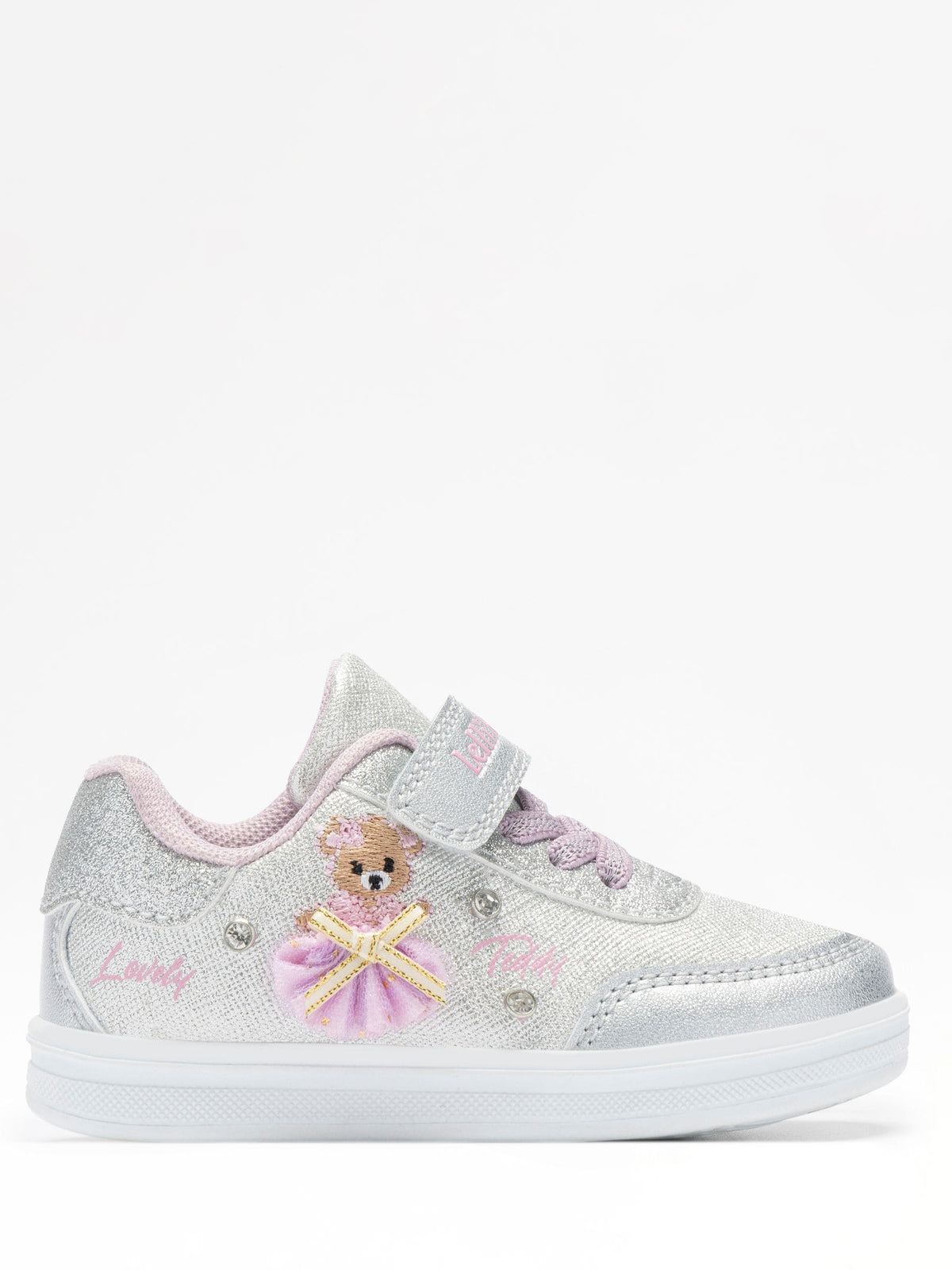 Lelli Kelly Silver Mille Stelle Baby Kelly Trainers - image 1