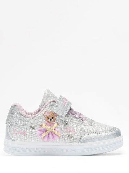 Lelli Kelly Silver Mille Stelle Baby Kelly Trainers - image 1