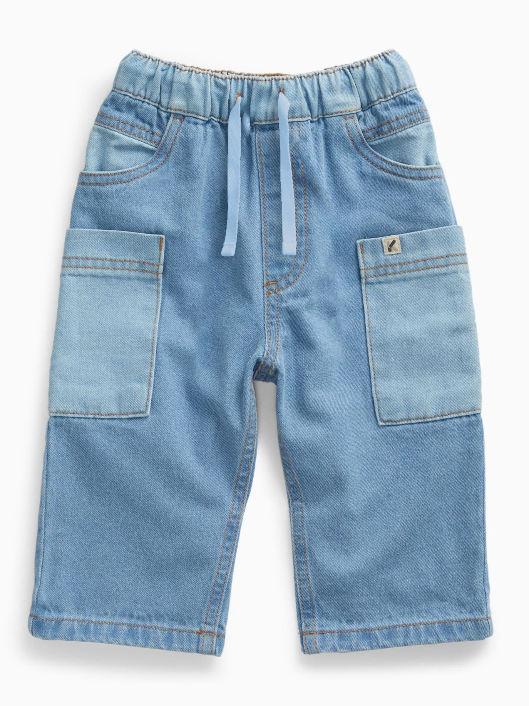 Dsiney Kidz - KIDLY by MORI Blue Soft Denim Jeans image 1