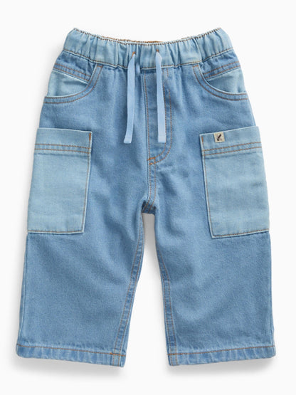 Dsiney Kidz - KIDLY by MORI Blue Soft Denim Jeans image 1