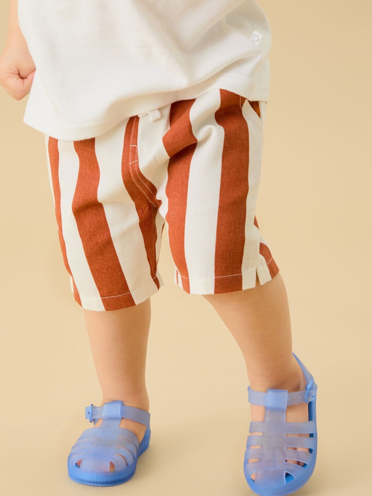 Dsiney Kidz - KIDLY by MORI Brown Soft Cotton Shorts image 1